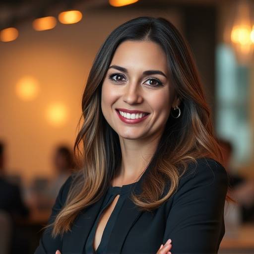Retrato de Isabela Santos, gerente de eventos da Culinária do Sol